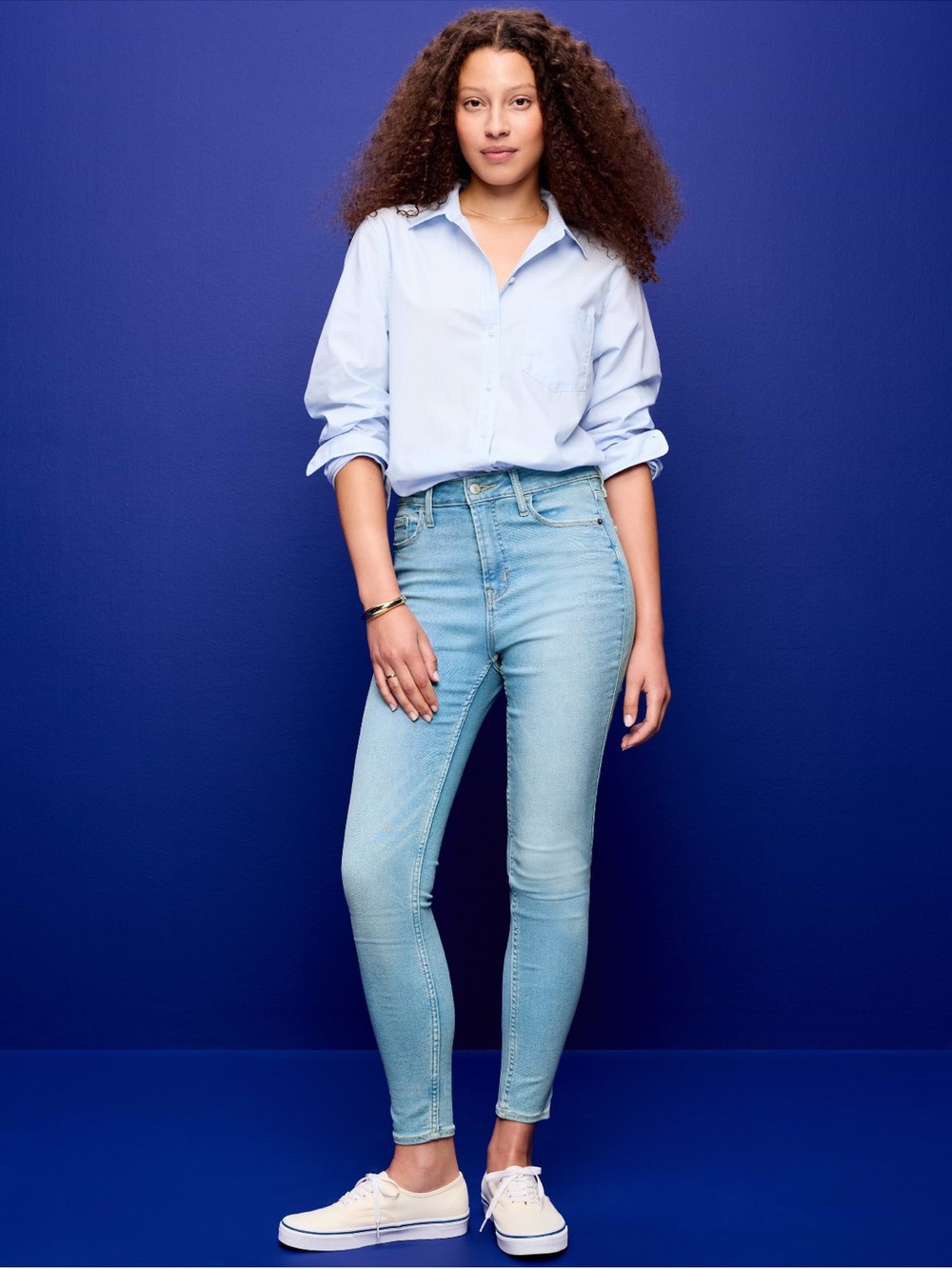 Extra high rise rockstar super skinny jeans
